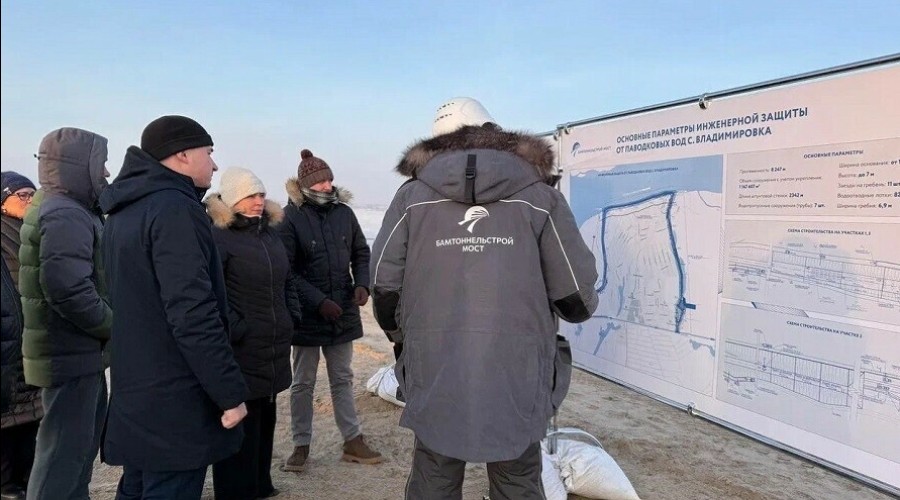 Есть шанс завершить строительство дамбы в амурском селе Владимировка на год раньше срока